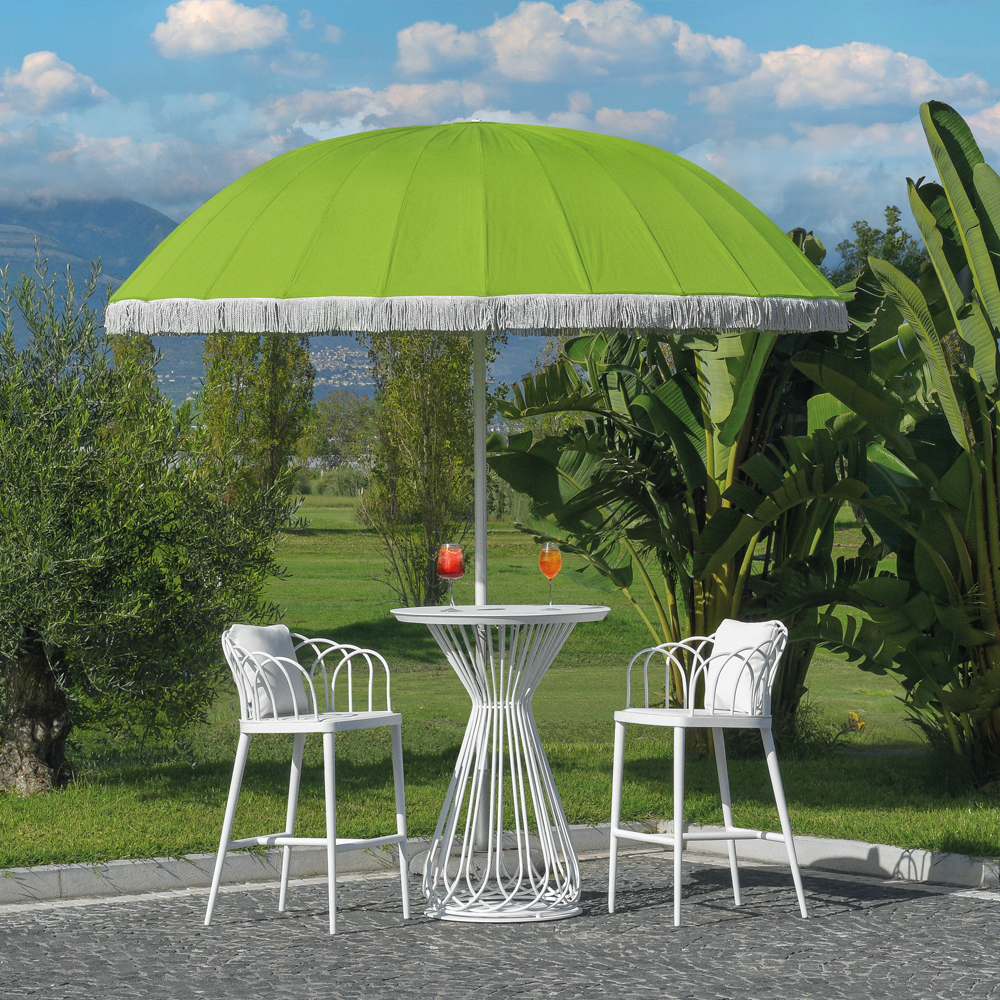 Ombrellone Da Balcone Sekey 180 Cm Con Copertura Protettiva - Verde