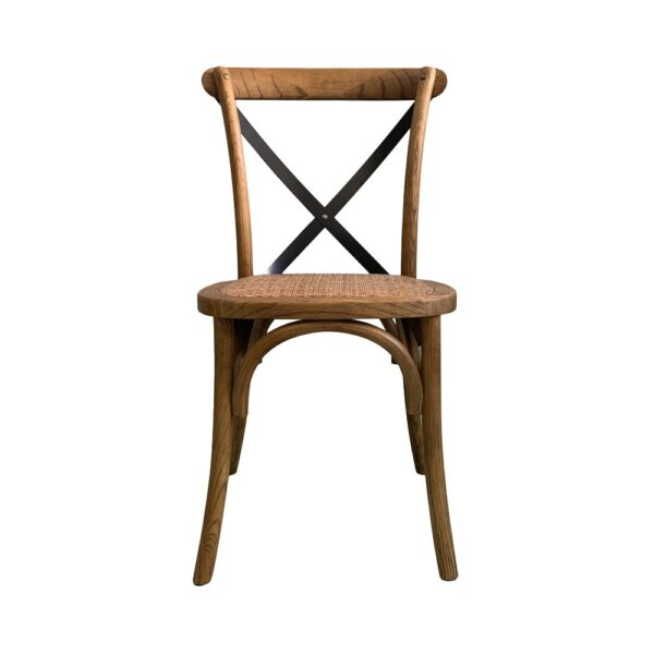 CROSS BACK IRON Chair